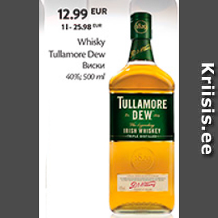 Allahindlus - Whisky Tullamore Dew