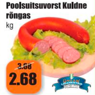 Allahindlus - Poolsuitsuvorst Kuldne rõngas kg