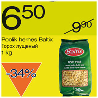 Allahindlus - Poolik hernes Baltix, 1 kg