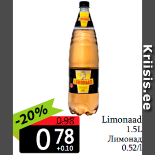 Allahindlus - Limonaad 1.5L