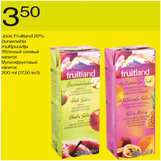 Allahindlus - Jook Fruitland 20%