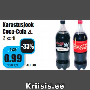 Allahindlus - Karastusjook Coca-Cola