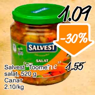 Allahindlus - Salvest "Toome" salat, 520 g