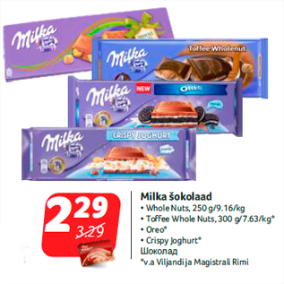 Allahindlus - Milka šokolaad