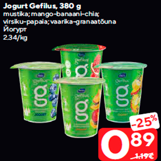 Allahindlus - Jogurt Gefilus, 380 g