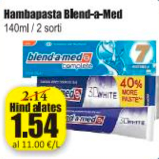 Allahindlus - Hambapasta Blend-a-Med