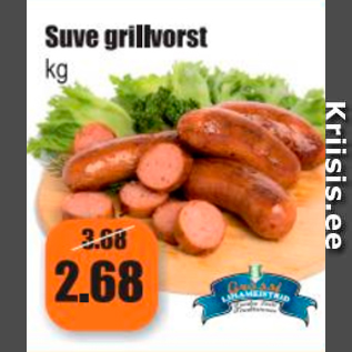 Allahindlus - Suve grillvorst kg