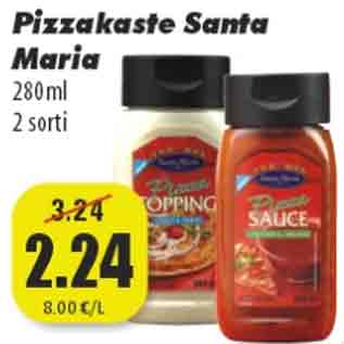 Allahindlus - Pizzakaste Santa Maria