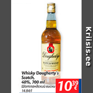 Allahindlus - Whisky Dougherty´s Scotch