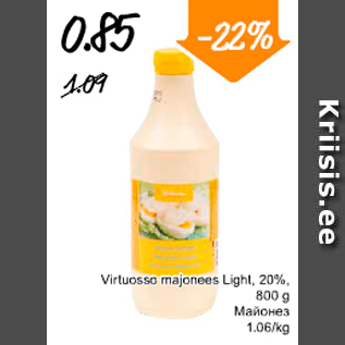 Allahindlus - Virtuosso majonees Light