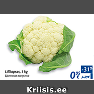 Allahindlus - Lillkapsas, 1 kg