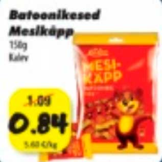 Allahindlus - Batoonikesed Mesikäpp 150g