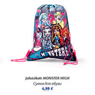 Allahindlus - Jalatsikott MONSTER HIGH