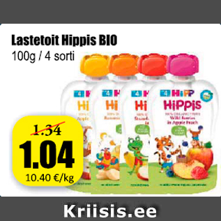 Allahindlus - Lastetoit Hippis BIO