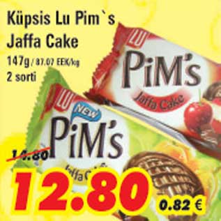 Allahindlus - Küpsis Lu Pims Jaffa Cake