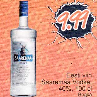 Allahindlus - Eesti viin Saaremaa Vodka, 40%, 100cl