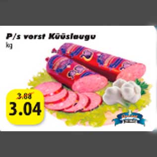 Allahindlus - P/s vorst Küüslaugu kg