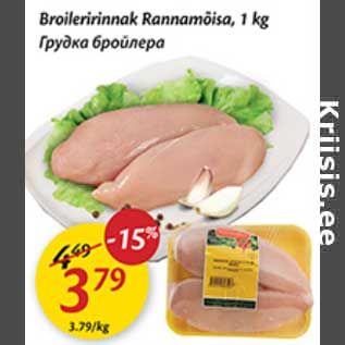 Allahindlus - Broileririnnak Rannamõisa, 1 kg