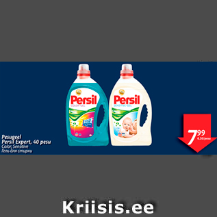 Allahindlus - Pesugeel Persil Expert, 40 pesu