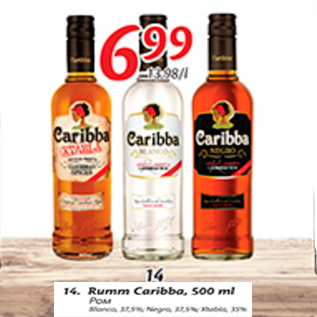 Allahindlus - Rumm Caribba, 500 ml