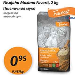 Allahindlus - Nisujahu Maxima Favorit, 2 kg