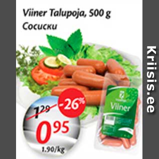 Allahindlus - Viiner Talupoja, 500 g