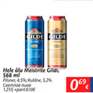 Allahindlus - Hele õlu Meistrite Goldi, 568 ml