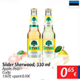 Allahindlus - Siider Sherwood, 330 ml