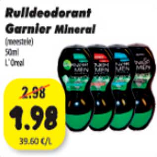 Allahindlus - Rulldeodorant Garnier Mineral 50ml