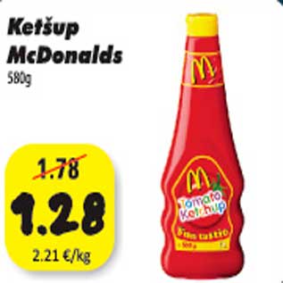 Allahindlus - Ketšup McDonalds 580g