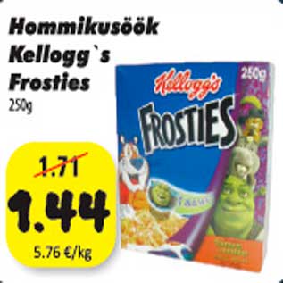 Allahindlus - Hommikusöök KJellogg"s Frosties 250g