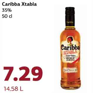 Allahindlus - Caribba Xtabla 35% 50 cl