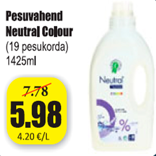 Allahindlus - Pesuvahend Neutral Colour