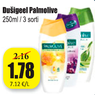 Allahindlus - Dušigeel Palmolive