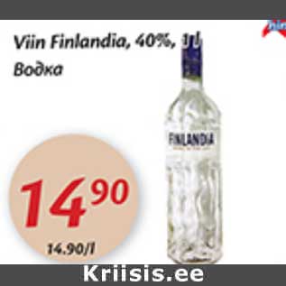 Allahindlus - Viin Finlandia,