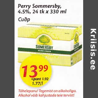 Allahindlus - Perry Sommersby