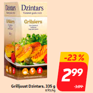 Allahindlus - Grilljuust Dzintars, 335 g