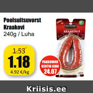 Allahindlus - Poolsuitsuvorst Kraakovi