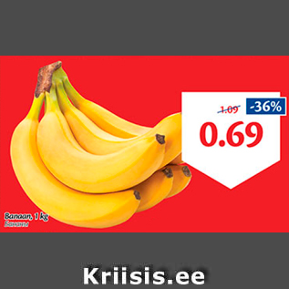 Allahindlus - Banaan, 1 kg