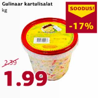 Allahindlus - Culinaar kartulisalat kg