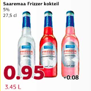 Allahindlus - Saaremaa Frizzer kokteil 5%, 27,5cl