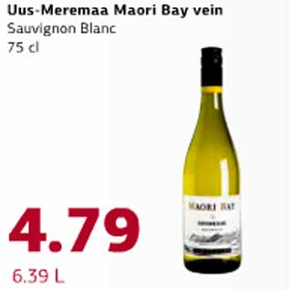 Allahindlus - Uus-Meremaa Maori Bay vein 75 cl