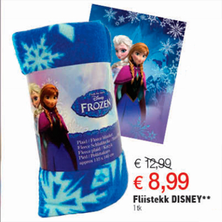 Allahindlus - Fliistekk DISNEY** 1 tk