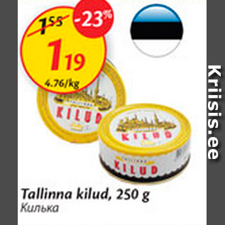 Allahindlus - Tallinna kitud, 250 g