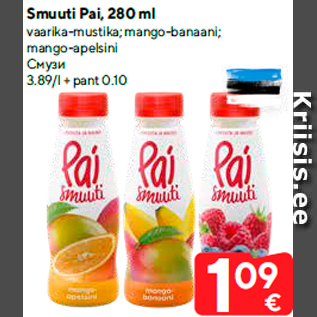 Allahindlus - Smuuti Pai, 280 ml