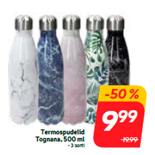 Allahindlus - Termospudelid Tognana, 500 ml