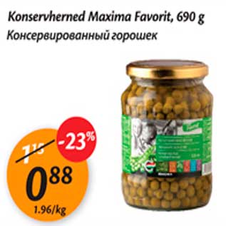 Allahindlus - Konservherned Maxima Favorit, 690 g