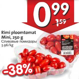 Allahindlus - Rimi ploomtomat Mini, 250 g