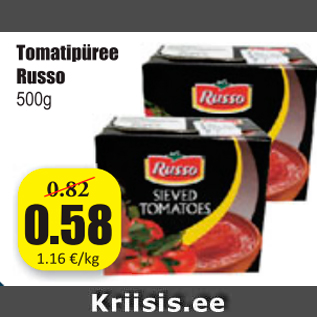 Allahindlus - Tomatipüree Russo 500 g