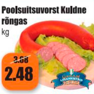 Allahindlus - Poolsuitsuvorst Kuldne rõngas kg